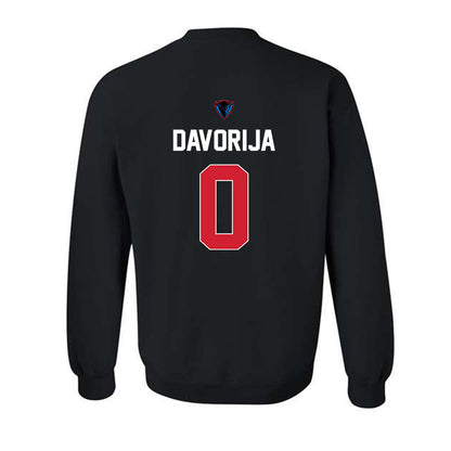 DePaul - NCAA Women's Basketball : Gina Davorija - Sports Shersey Crewneck Sweatshirt-1