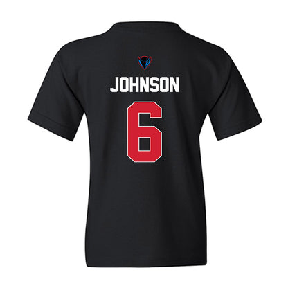 DePaul - NCAA Men's Basketball : Jonas Johnson - Sports Shersey Youth T-Shirt-1