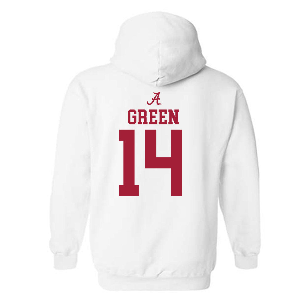 Alabama - NCAA Women's Basketball : Zaay Green - Hooded Sweatshirt