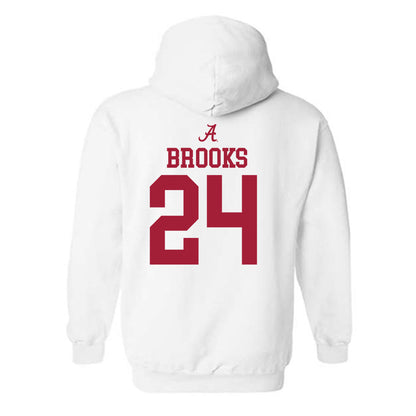 Alabama - NCAA Women's Basketball : Leah Brooks - Hooded Sweatshirt