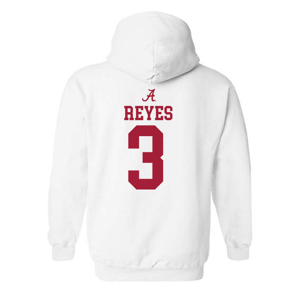 Alabama - NCAA Men's Basketball : Sebastian Reyes - Sports Shersey Hooded Sweatshirt