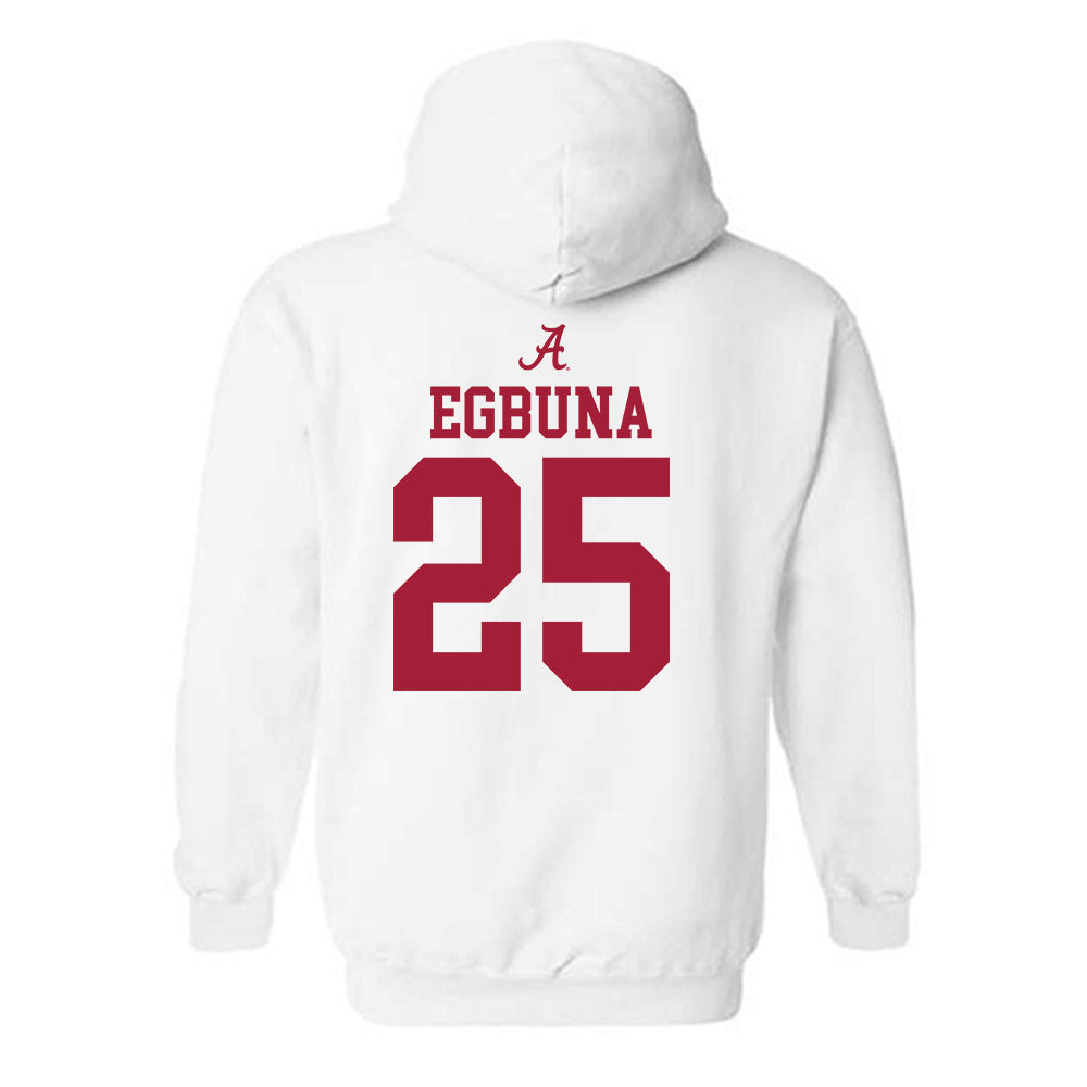 Alabama - NCAA Women's Basketball : Joy Egbuna - Sports Shersey Hooded Sweatshirt-1