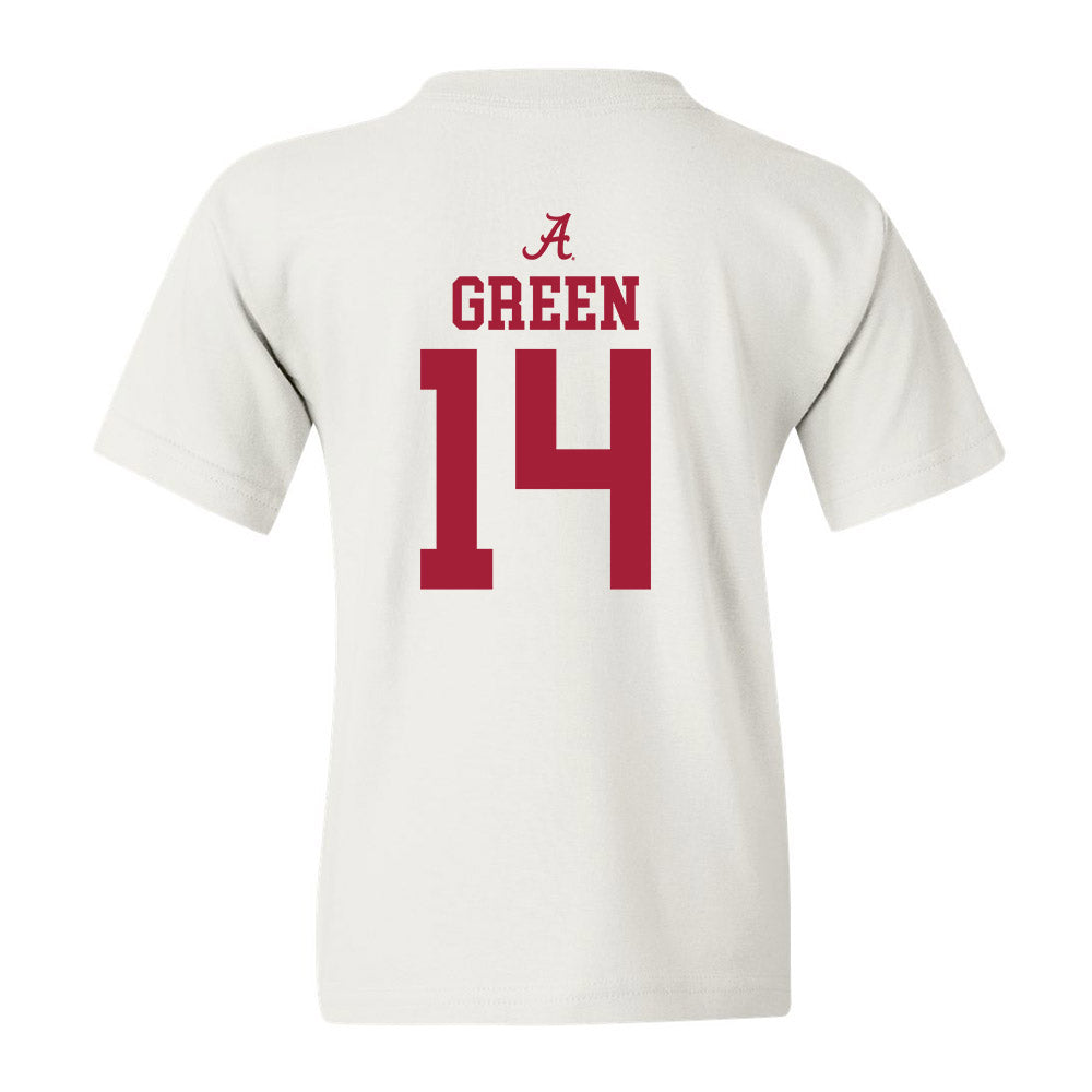 Alabama - NCAA Women's Basketball : Zaay Green - Youth T-Shirt