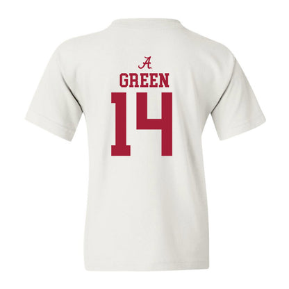 Alabama - NCAA Women's Basketball : Zaay Green - Youth T-Shirt