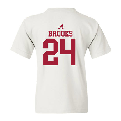 Alabama - NCAA Women's Basketball : Leah Brooks - Youth T-Shirt