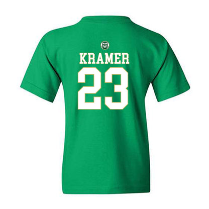 Colorado State - NCAA Women's Basketball : Caitlin Kramer - Youth T-Shirt-1