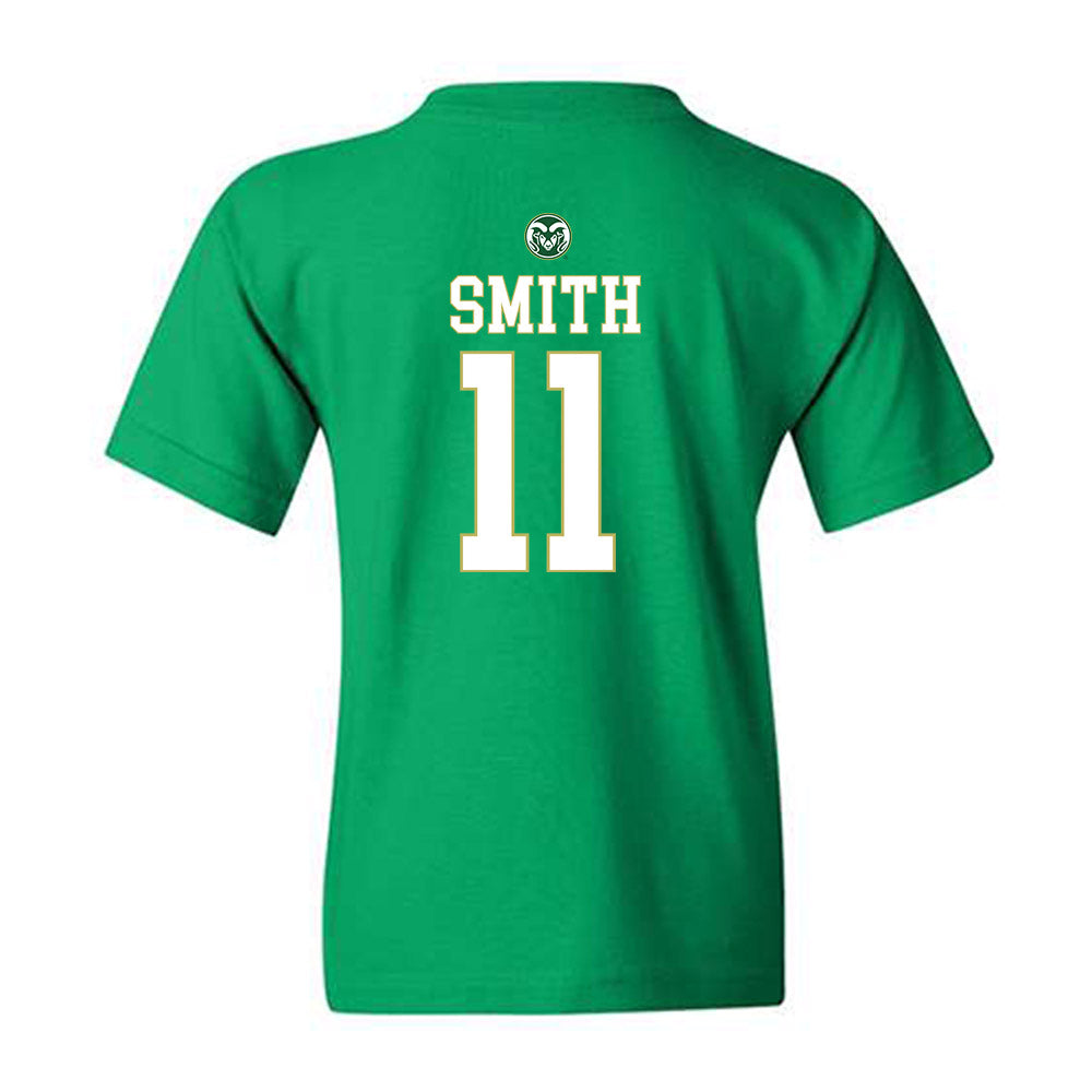 Colorado State - NCAA Women's Basketball : Gianna Smith - Youth T-Shirt-1