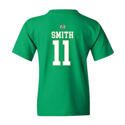 Colorado State - NCAA Women's Basketball : Gianna Smith - Youth T-Shirt-1