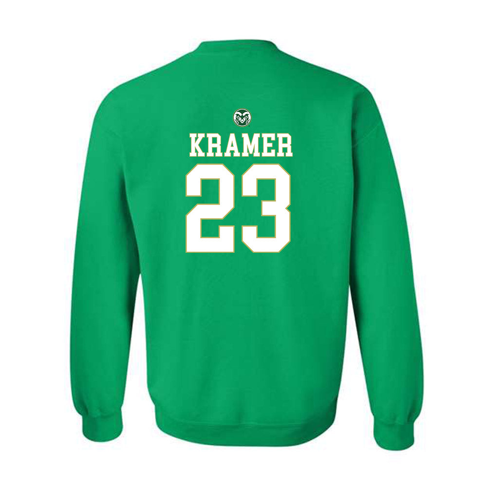 Colorado State - NCAA Women's Basketball : Caitlin Kramer - Crewneck Sweatshirt-1