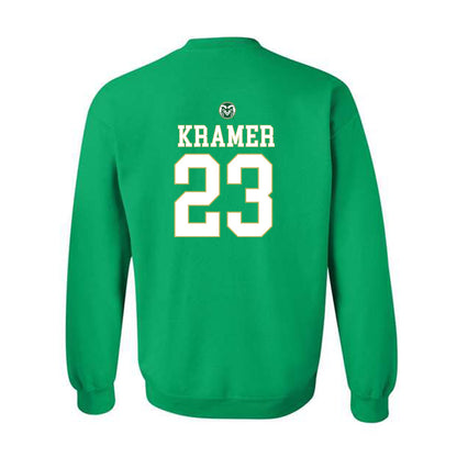 Colorado State - NCAA Women's Basketball : Caitlin Kramer - Crewneck Sweatshirt-1