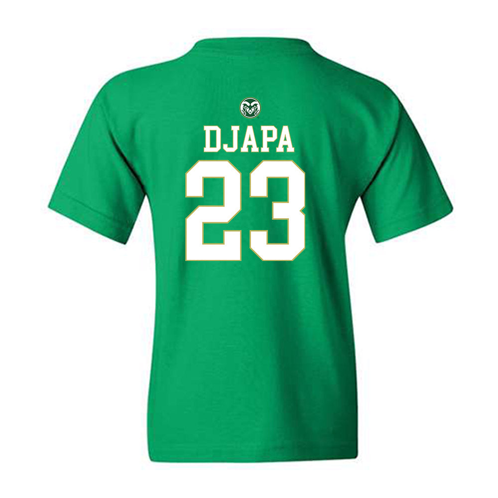 Colorado State - NCAA Men's Basketball : Nikola Djapa - Youth T-Shirt-1