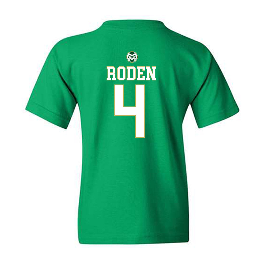 Colorado State - NCAA Women's Basketball : Allie Roden - Youth T-Shirt-1
