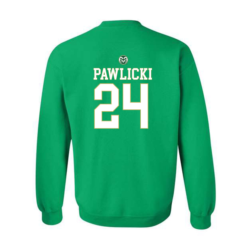 Colorado State - NCAA Women's Basketball : Olivia Pawlicki - Crewneck Sweatshirt-1