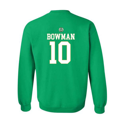 Colorado State - NCAA Women's Basketball : Breana Bowman - Crewneck Sweatshirt-1