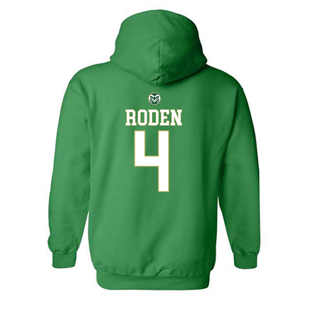 Colorado State - NCAA Women's Basketball : Allie Roden - Hooded Sweatshirt-1