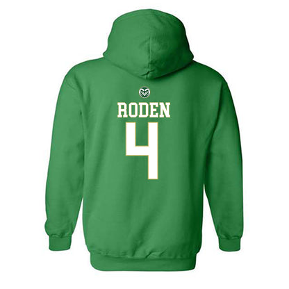 Colorado State - NCAA Women's Basketball : Allie Roden - Hooded Sweatshirt-1