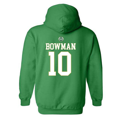 Colorado State - NCAA Women's Basketball : Breana Bowman - Hooded Sweatshirt-1