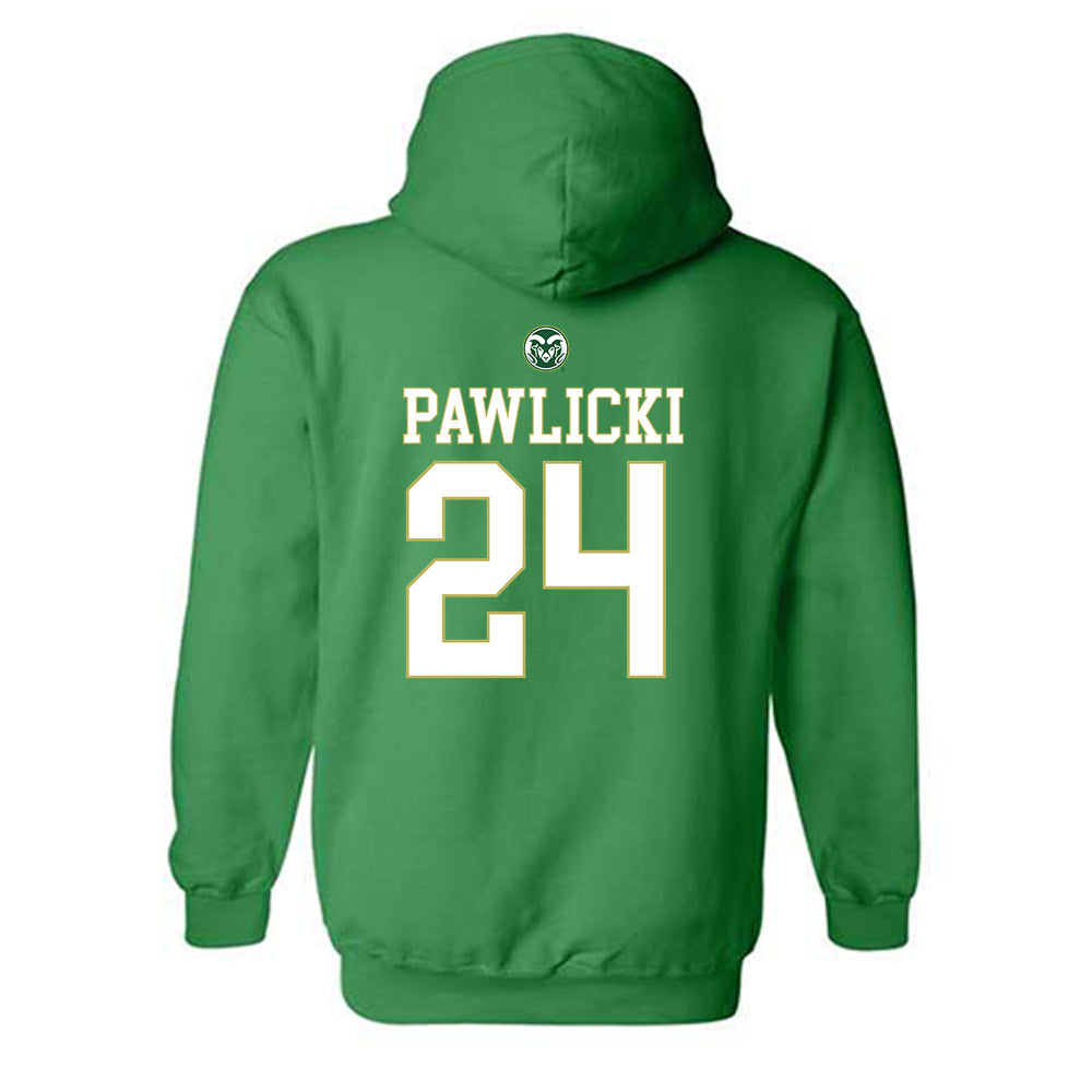 Colorado State - NCAA Women's Basketball : Olivia Pawlicki - Hooded Sweatshirt-1