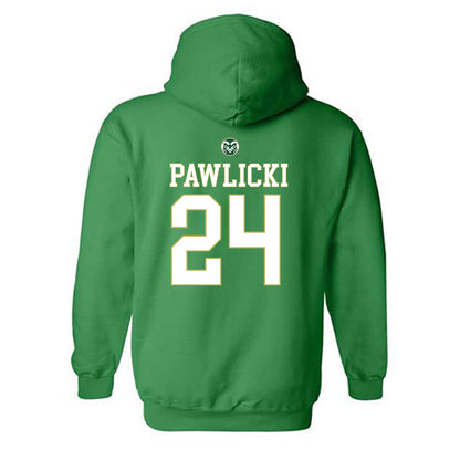 Colorado State - NCAA Women's Basketball : Olivia Pawlicki - Hooded Sweatshirt-1