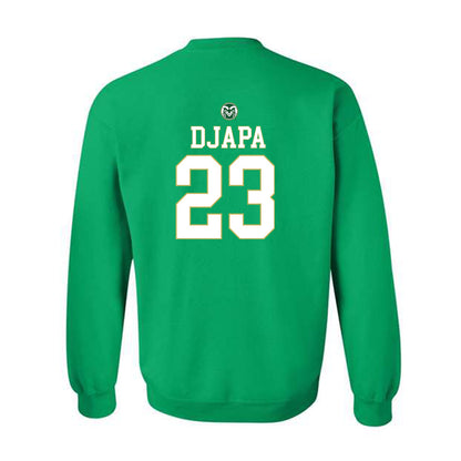 Colorado State - NCAA Men's Basketball : Nikola Djapa - Crewneck Sweatshirt-1