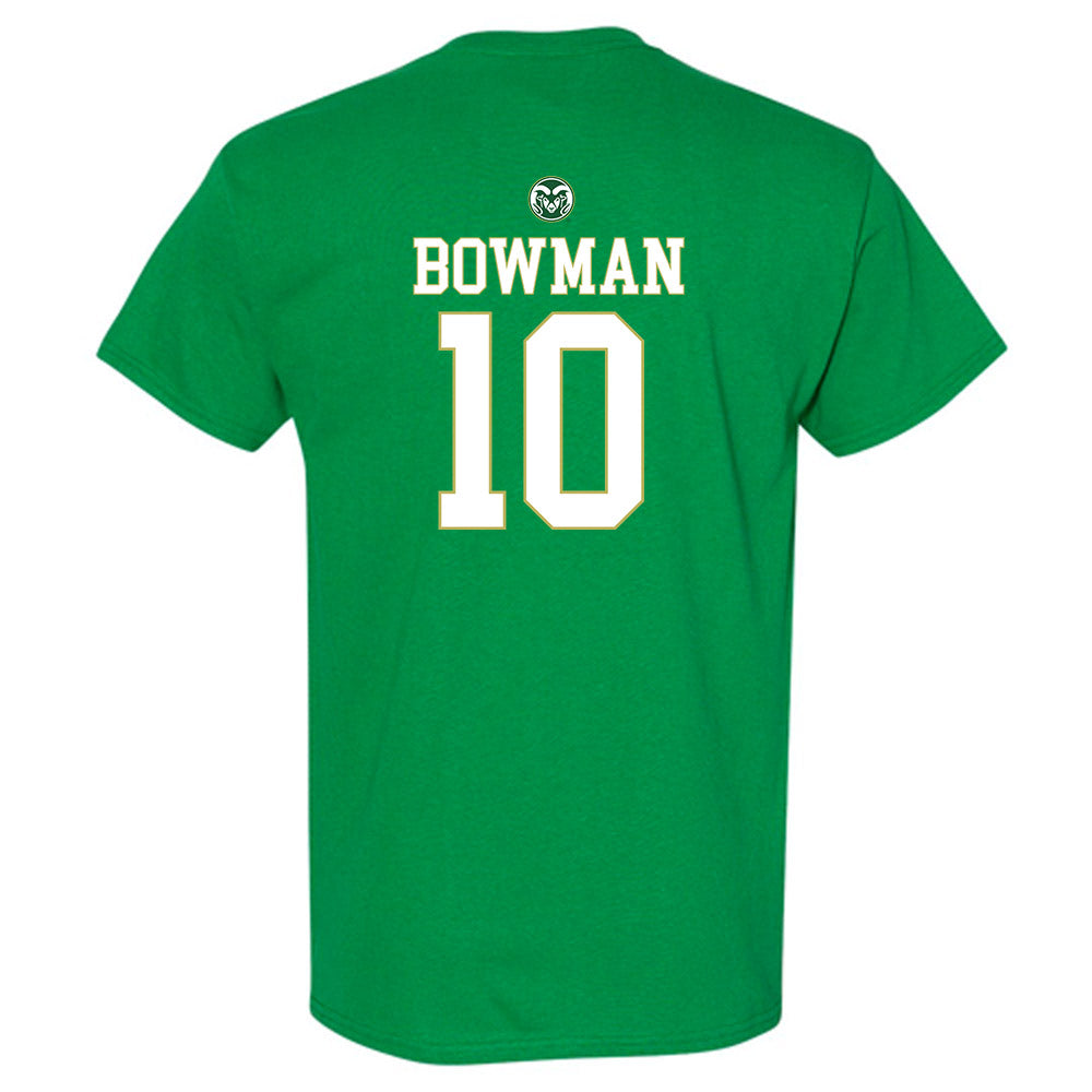 Colorado State - NCAA Women's Basketball : Breana Bowman - T-Shirt-1