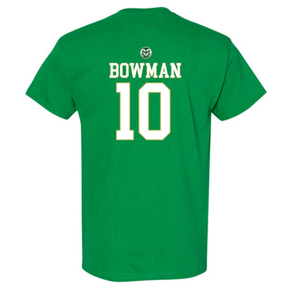 Colorado State - NCAA Women's Basketball : Breana Bowman - T-Shirt-1