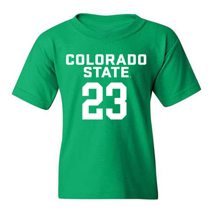 Colorado State - NCAA Women's Basketball : Caitlin Kramer - Youth T-Shirt-0