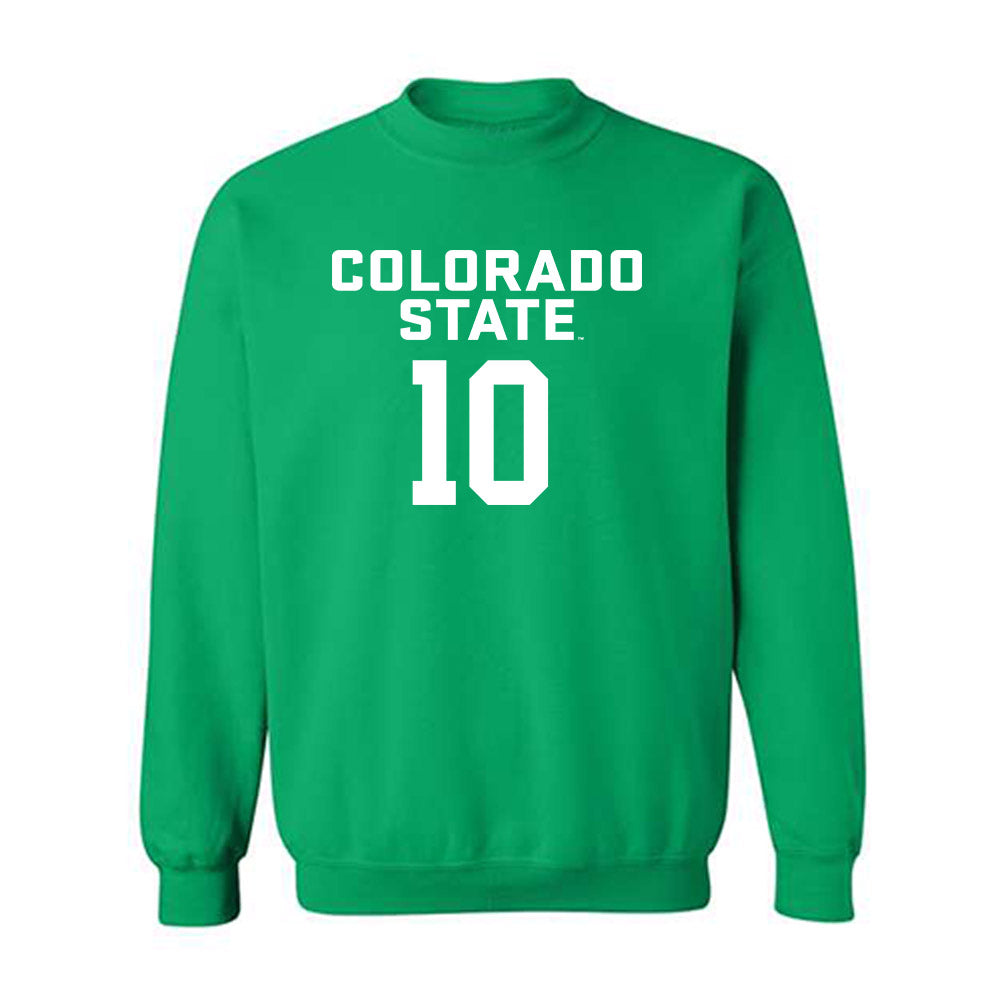 Colorado State - NCAA Women's Basketball : Breana Bowman - Crewneck Sweatshirt-0