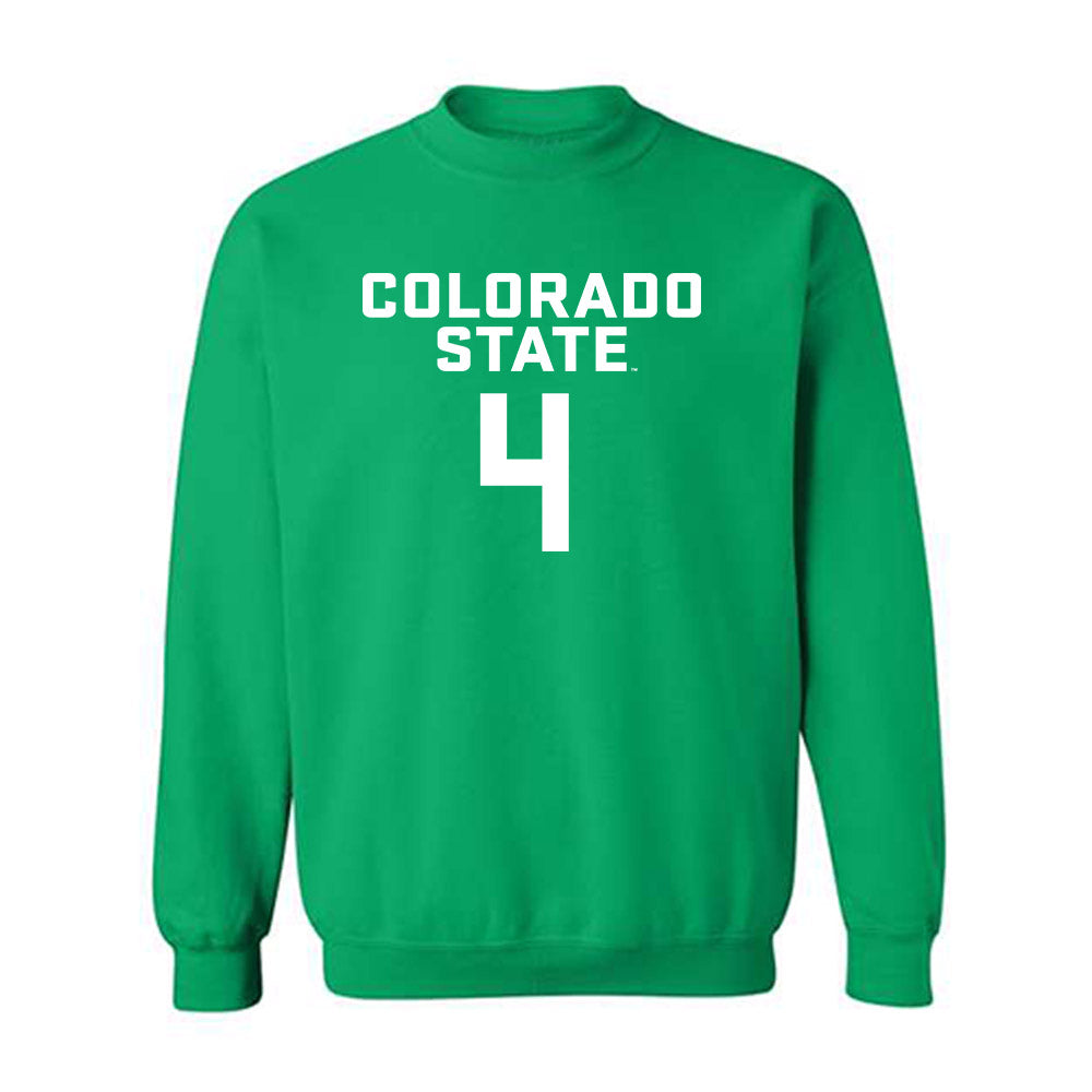 Colorado State - NCAA Women's Basketball : Allie Roden - Crewneck Sweatshirt-0