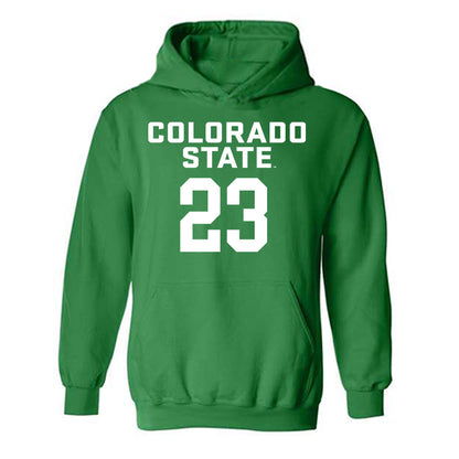 Colorado State - NCAA Women's Basketball : Caitlin Kramer - Hooded Sweatshirt-0
