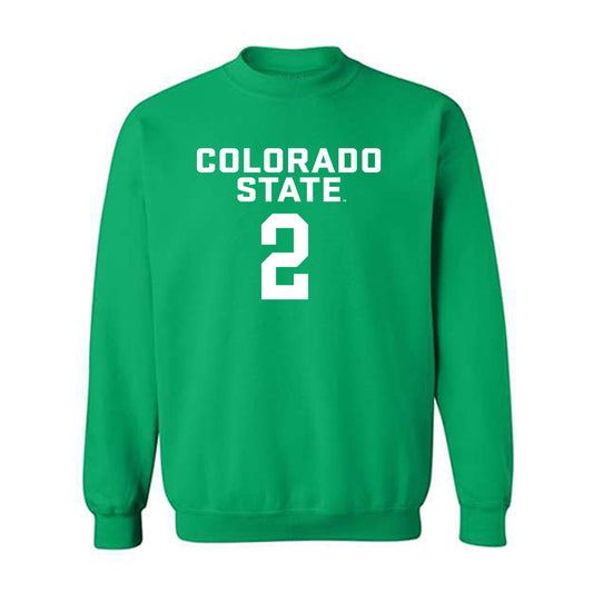 Colorado State - NCAA Men's Basketball : Brandon Rechsteiner - Crewneck Sweatshirt-0
