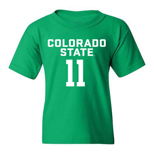 Colorado State - NCAA Women's Basketball : Gianna Smith - Youth T-Shirt-0