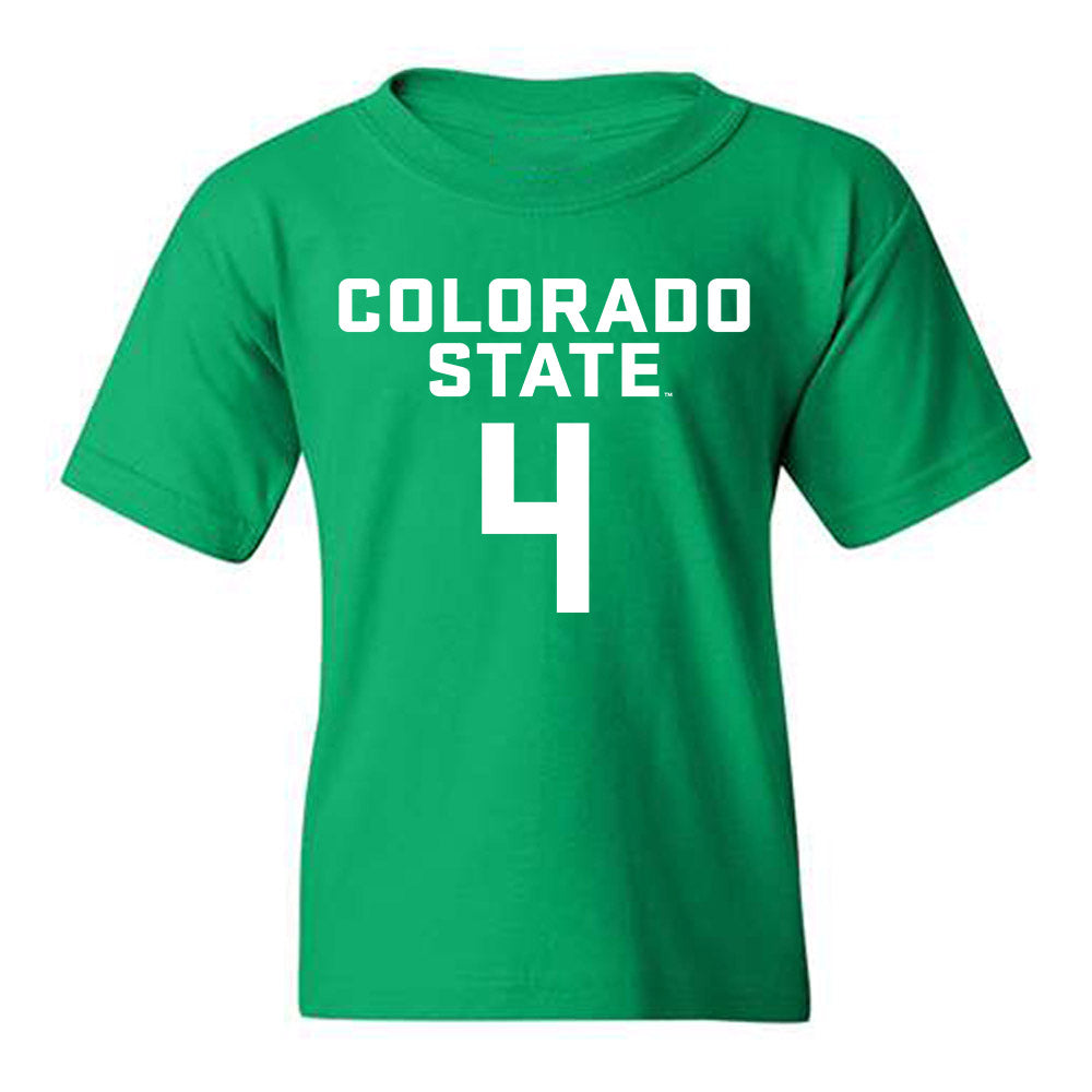 Colorado State - NCAA Women's Basketball : Allie Roden - Youth T-Shirt-0