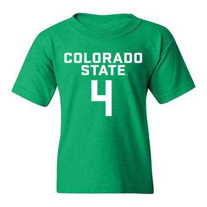 Colorado State - NCAA Women's Basketball : Allie Roden - Youth T-Shirt-0