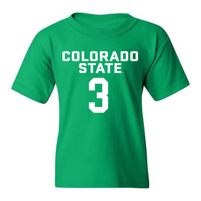 Colorado State - NCAA Women's Basketball : Lexus Bargesser - Youth T-Shirt-0