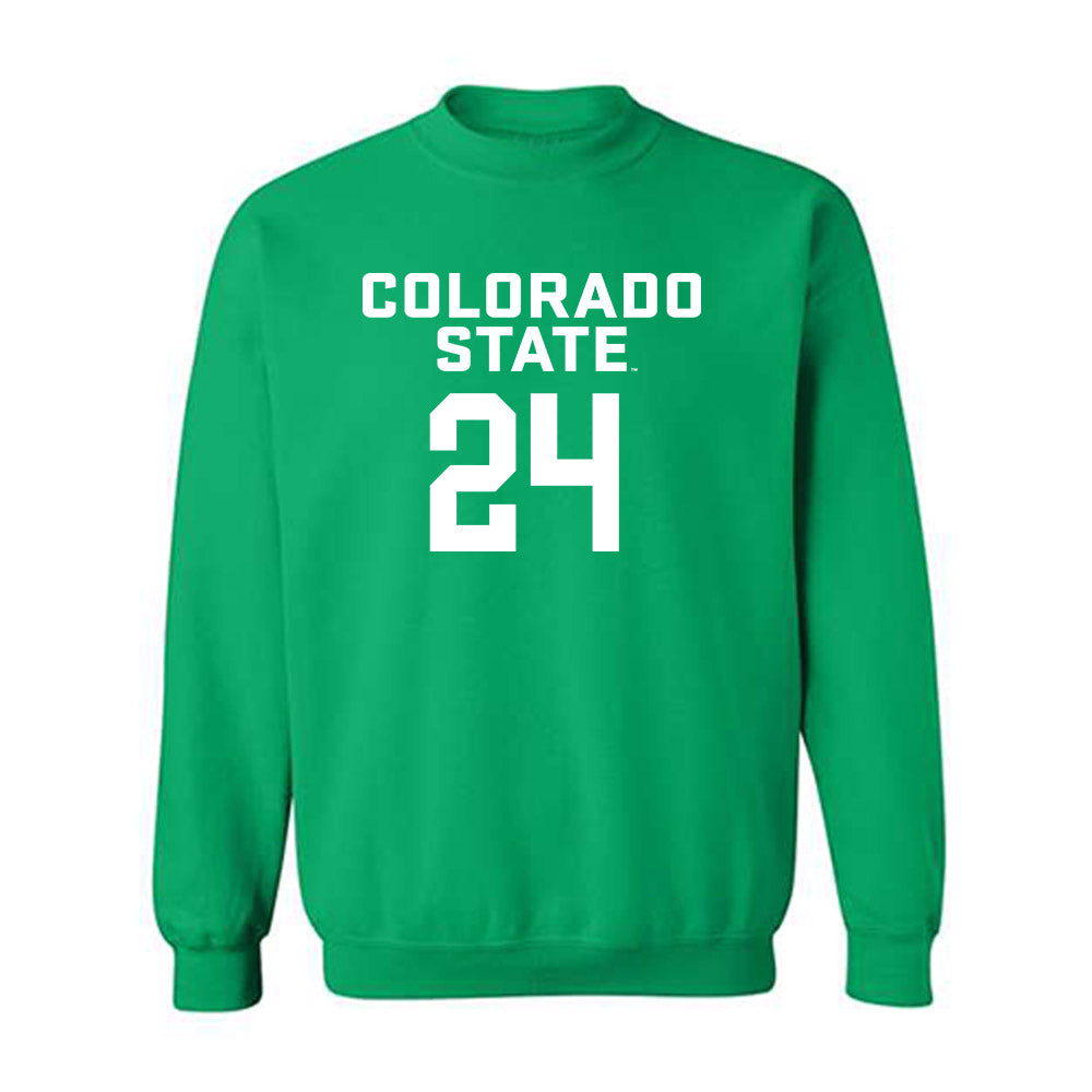 Colorado State - NCAA Women's Basketball : Olivia Pawlicki - Crewneck Sweatshirt-0