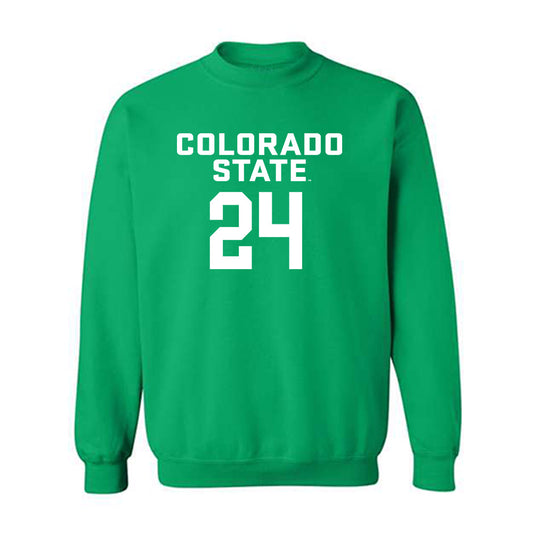 Colorado State - NCAA Women's Basketball : Olivia Pawlicki - Crewneck Sweatshirt-0