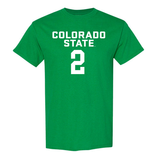 Colorado State - NCAA Men's Basketball : Brandon Rechsteiner - T-Shirt-0