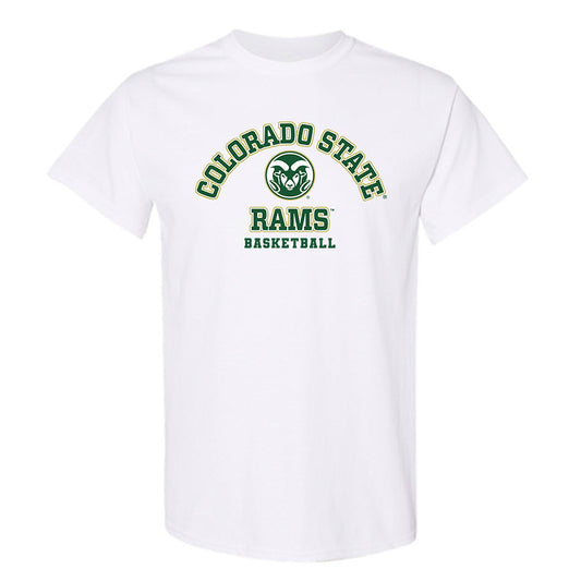 Colorado State - NCAA Men's Basketball : Jaden Steppe - T-Shirt-0