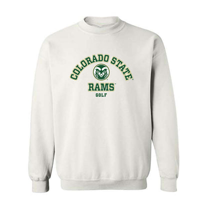 Colorado State - NCAA Men's Golf : Charlie Tucker - Crewneck Sweatshirt-0
