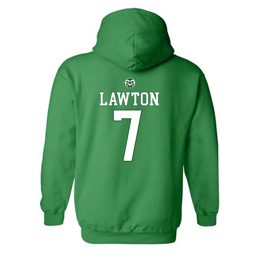 Colorado State - NCAA Women's Volleyball : Jessica Lawton - Hooded Sweatshirt