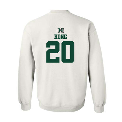 Hawaii - NCAA Men's Volleyball : Kawai Hong - Replica Shersey Crewneck Sweatshirt-1