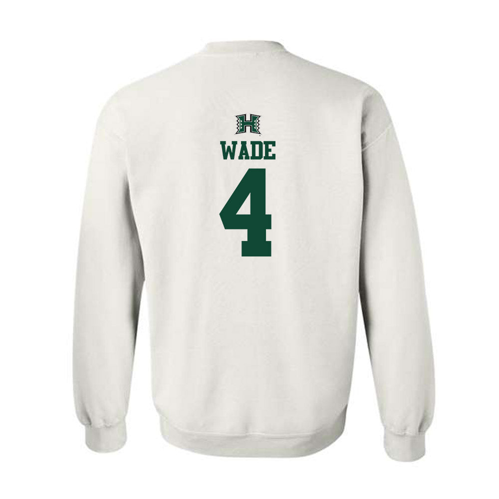 Hawaii - NCAA Men's Volleyball : Kainoa Wade - Replica Shersey Crewneck Sweatshirt-1