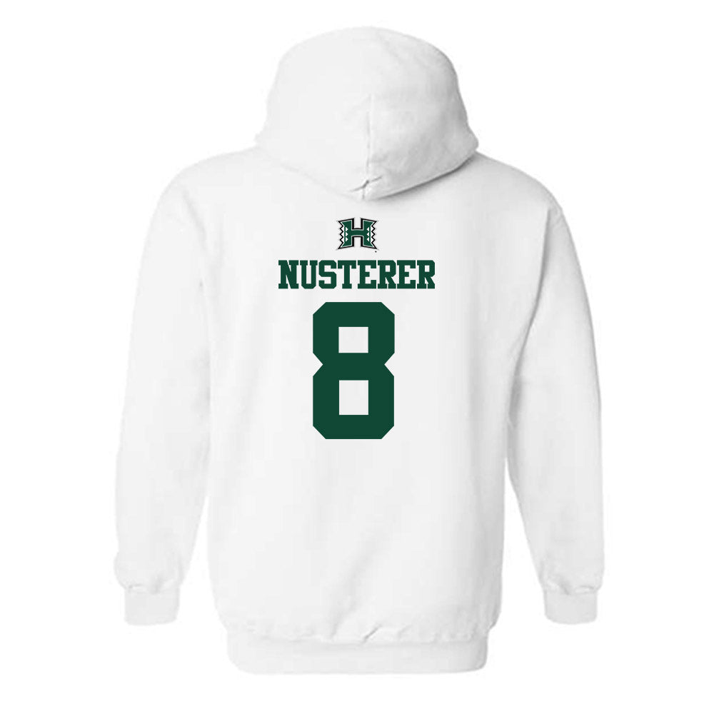 Hawaii - NCAA Men's Volleyball : Kurt Nusterer - Replica Shersey Hooded Sweatshirt-1