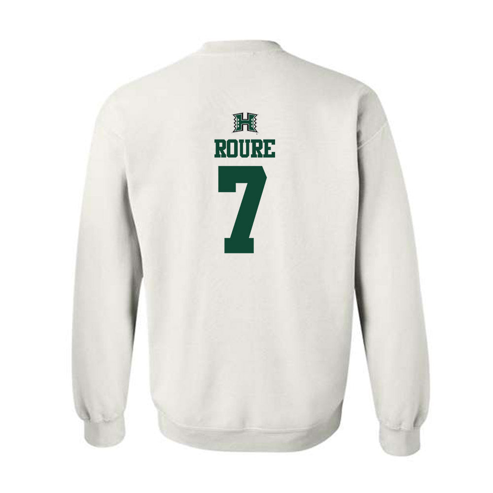 Hawaii - NCAA Men's Volleyball : Adrien Roure - Replica Shersey Crewneck Sweatshirt-1