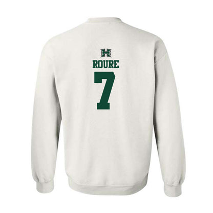 Hawaii - NCAA Men's Volleyball : Adrien Roure - Replica Shersey Crewneck Sweatshirt-1