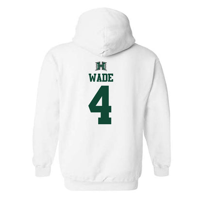 Hawaii - NCAA Men's Volleyball : Kainoa Wade - Replica Shersey Hooded Sweatshirt-1