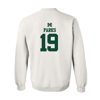 Hawaii - NCAA Men's Volleyball : Alexander Parks - Replica Shersey Crewneck Sweatshirt-1