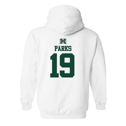 Hawaii - NCAA Men's Volleyball : Alexander Parks - Replica Shersey Hooded Sweatshirt-1