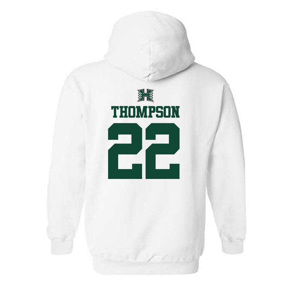 Hawaii - NCAA Men's Volleyball : Zachary Thompson - Replica Shersey Hooded Sweatshirt-1